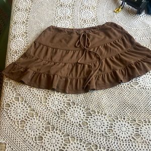 Body glove mini skirt